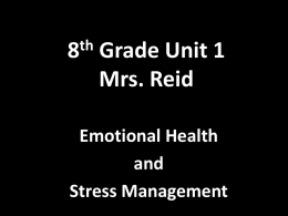 8th_EmotionalHlth - T. Schor Middle School