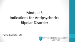 bipolar depression - Psychopharmacology Institute