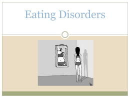 Eating Disorders - Beavercreek City Schools
