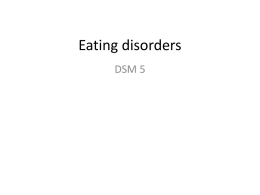 eating disorderx