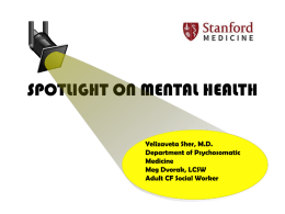 spotlight on mental health