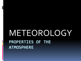 Properties of the atmosphere - Red Hook Central Schools