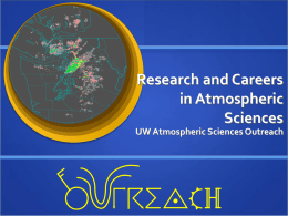 PowerPoint Presentation - UW Atmospheric Sciences