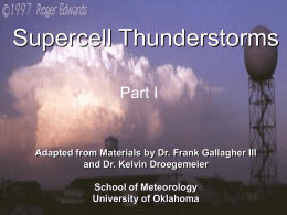 Introduction on Supercells