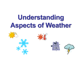 Weather Introduction PPT
