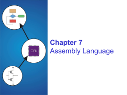 An Assembly Language Program