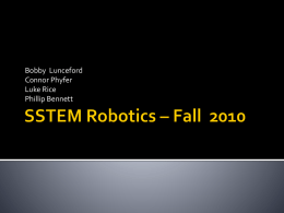 S-STEM Robotics