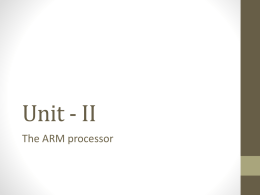 Unit - II