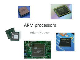 ARM processors