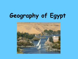 Egypt PowerPoint Notes