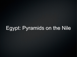 Egypt: Pyramids on the Nile