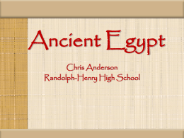 Egypt powerpoint