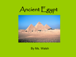 Ancient Egypt PPT