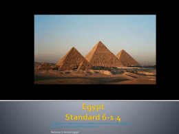 Egypt Standard 6-1.4