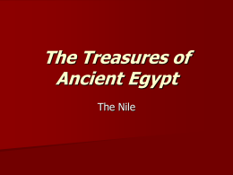 The Treasures of Ancient Egypt