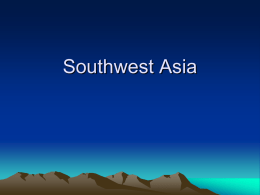 Southwest Asia - Thomas County Schools