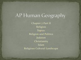 AP Human Geography - Dripping Springs ISD