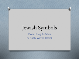 Jewish Symbols - Santa Margarita Catholic High School