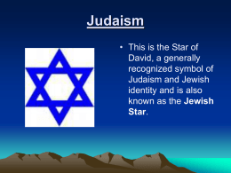 Judaism - Weebly