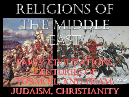 Early Civ/Religion PPT
