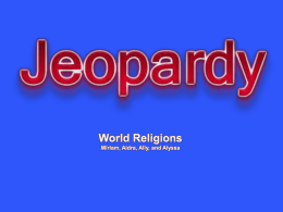 POWERPOINT JEOPARDY