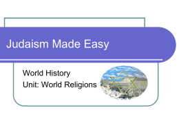 Judaism Made Easy