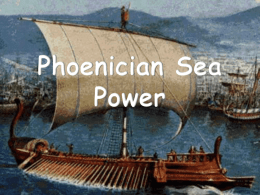The Phoenicians and Judaism