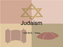 Judaism - Amazon Web Services