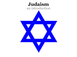 Judaism - Mr. Doran`s website