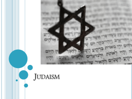 Judaism Presentation