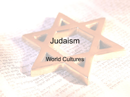 Judaism - World Cultures