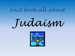 Judaism - St Michaels C of E Primary School