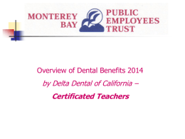 Monterey Bay Public Employees Trust Regional Hospitals of