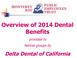 Monterey Bay Public Employees Trust Regional Hospitals
