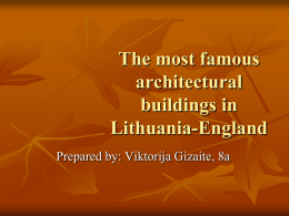 The most famous manors in Lithuania
