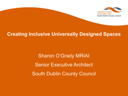 Creating disability-inclusive services and public places in a local