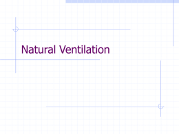 Natural Ventilation Presentation