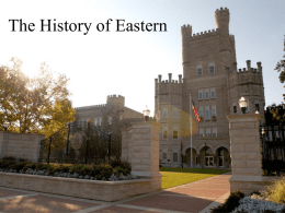 No Slide Title - Eastern Illinois University