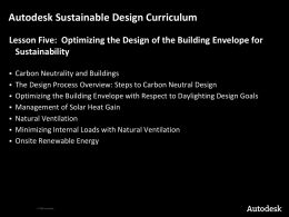Sustainable Design 2010 Slides Lesson-5