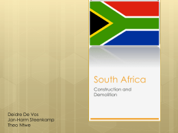 Microsoft Powerpoint Presentation South Africa adjustedx