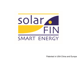 Elements of the Solar-FIN system