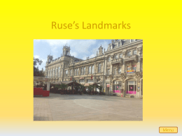 Ruse*s Landmarks - OurhometownEuroSchool