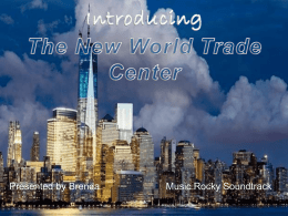 9-1-1 World Trade Center (PPS file, manual slide advance)