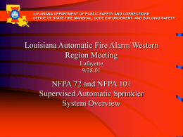 LOUISIANA DEPARTMENT OF PUBLIC SAFETY AND