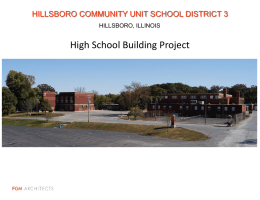 main building - Hillsboro Community School District #3