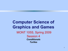Session 4 - Computer Science