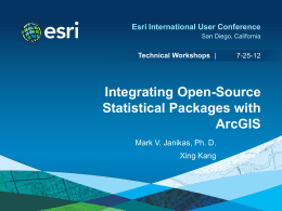 Integrating Open-Source Statistical Packages
