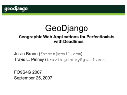 GeoDjango_Presentation