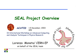SEAL Project Overview