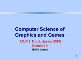 Session 5 - Computer Science